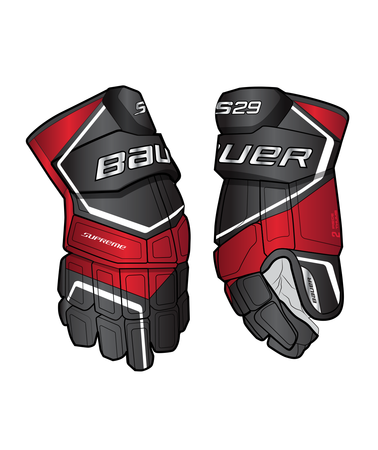 Bauer Rukavice Bauer Supreme S29 S19 JR