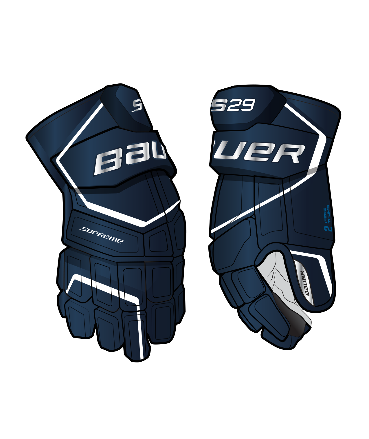 Bauer Rukavice Bauer Supreme S29 S19 JR