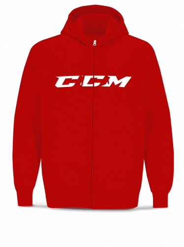 CCM Mikina CCM Full Zip CVC Hoody YTH