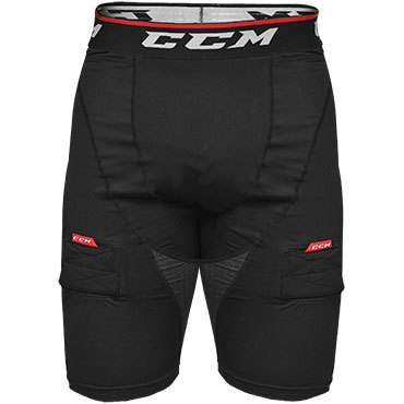 CCM Kraťasy se suspenzorem CCM Compression Shorts Jock SR