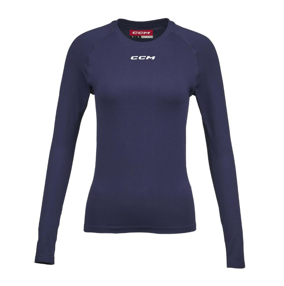 CCM Dámské triko CCM Women's Long Sleeve Training Tee SR